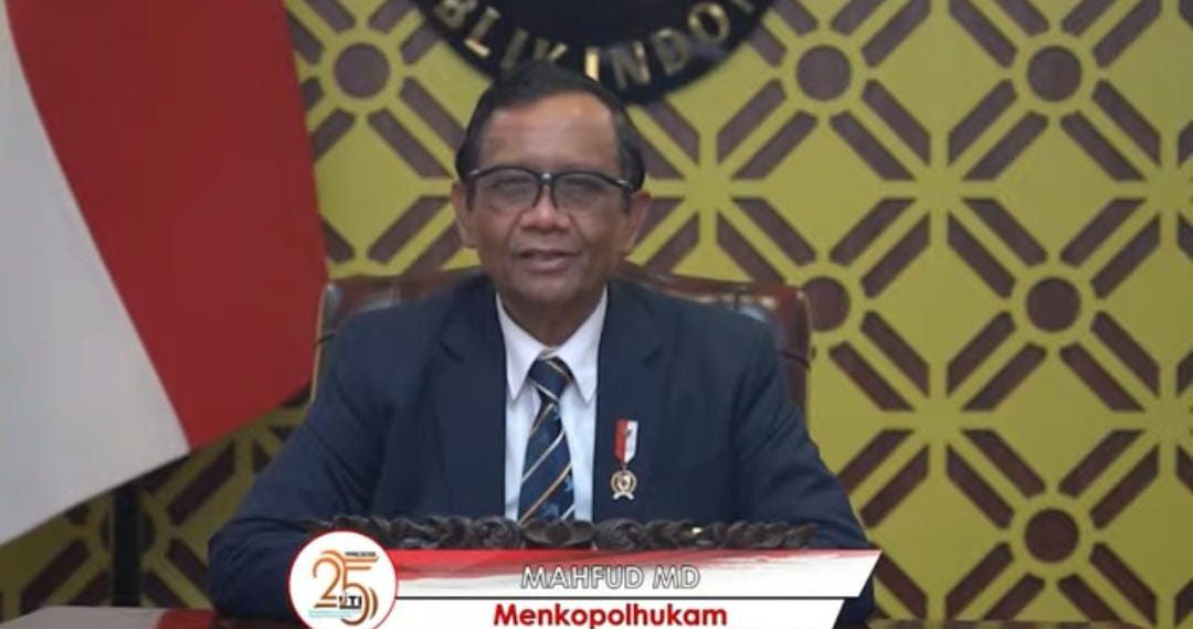 Buka Sarasehan Nasional 25 Tahun IJTI, Mahfud MD : Televisi Masih Menjadi Media yang Dipercaya, Jurnalis TV Harus Tetap Profesional